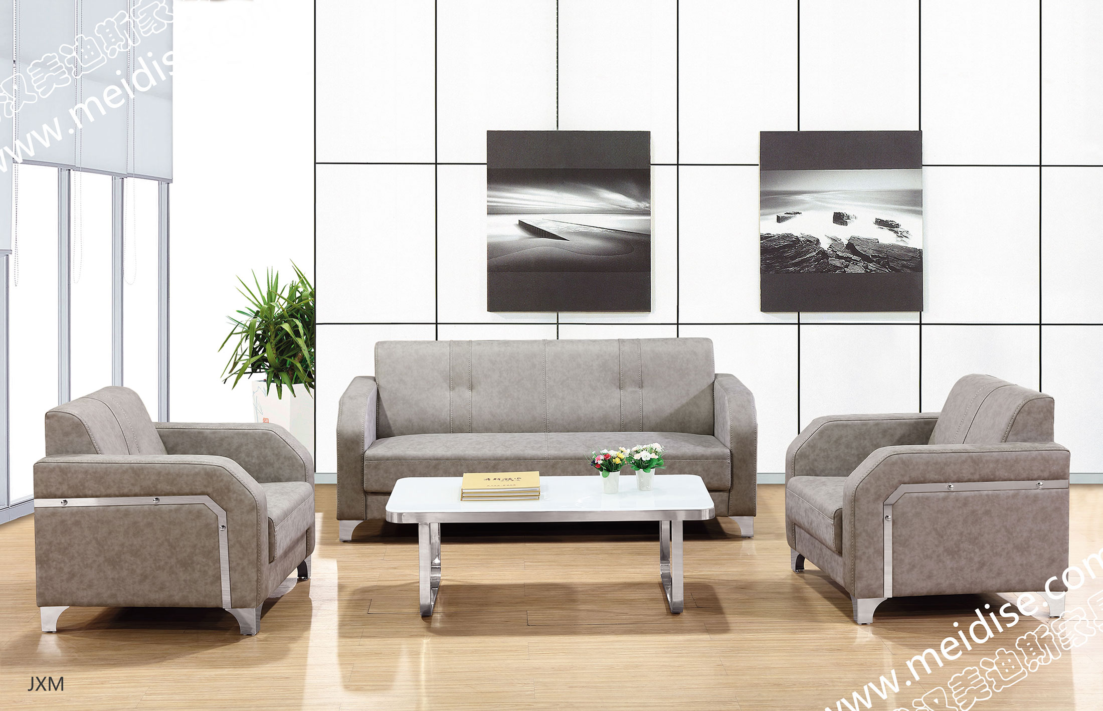 武漢時(shí)尚辦公沙發(fā)定做，來(lái)武漢美迪斯辦公家具就對(duì)了